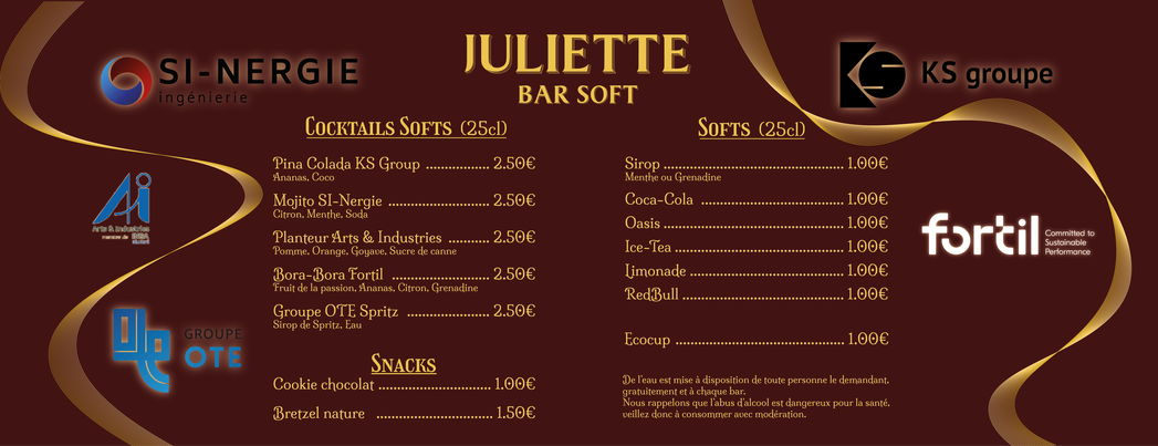 Carte de la Juliette