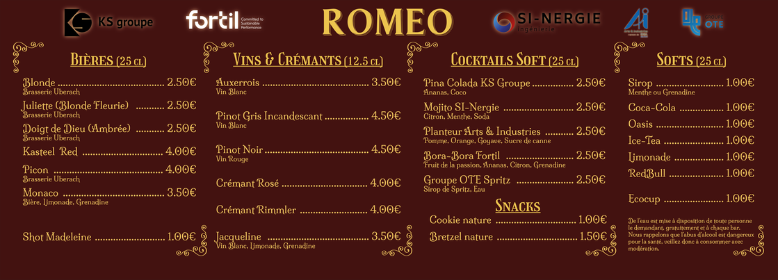 Carte du Roméo