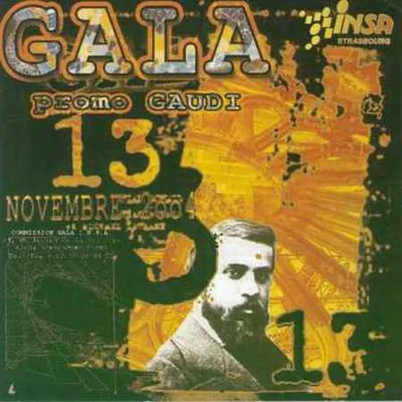 Affiche Gala 2004 — 50e édition