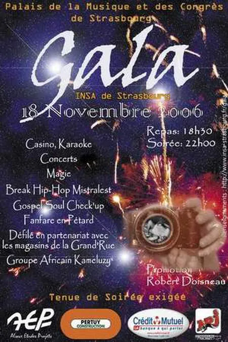 Affiche Gala 2006 — 52e édition