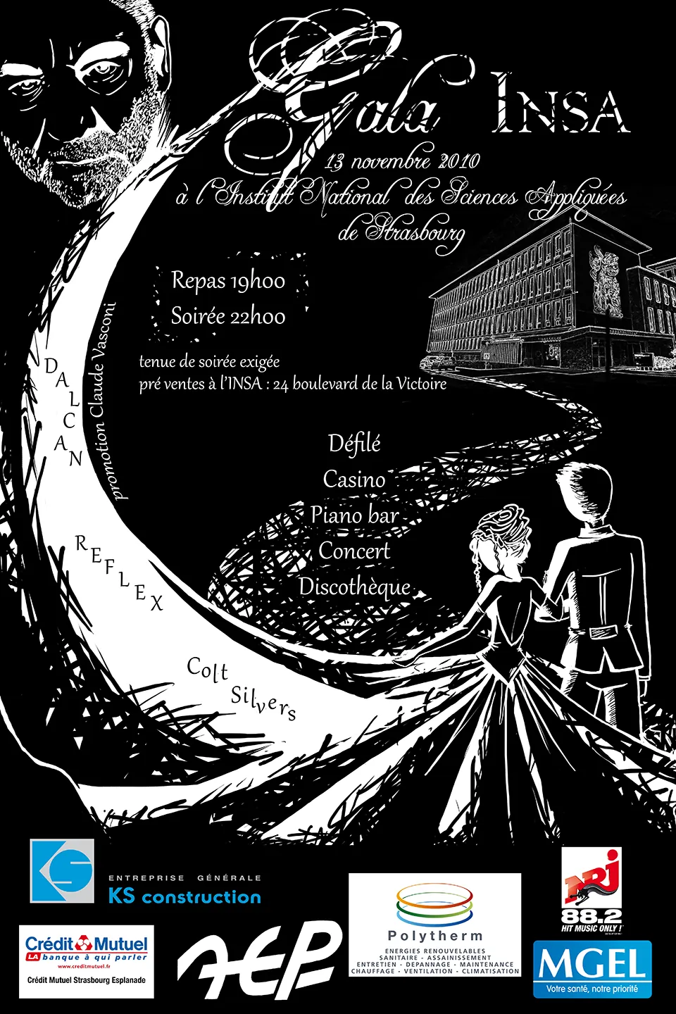 Affiche Gala 2010 — 56e édition