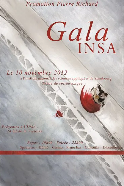 Affiche Gala 2012 — 58e édition