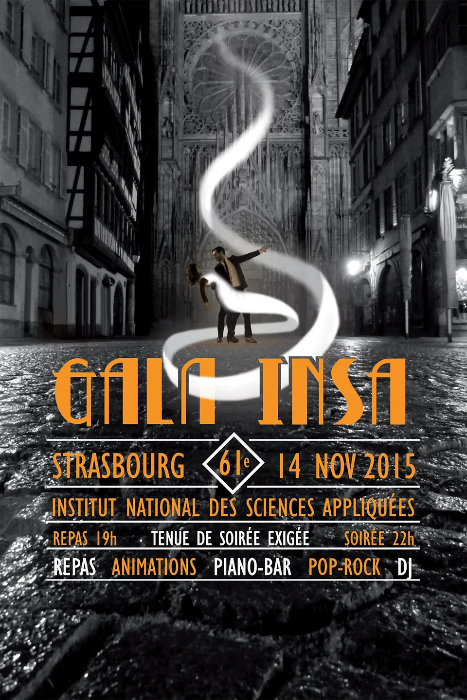 Affiche Gala 2015 — 61e édition