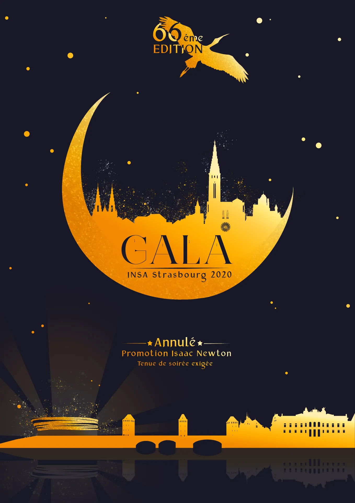 Affiche Gala 2020 — 66e édition