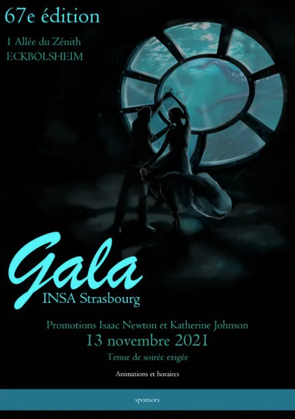 Affiche Gala 2021 — 67e édition